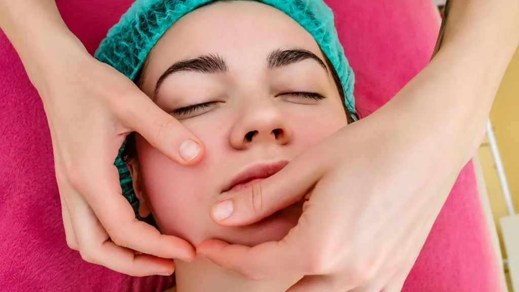 Facial Symmetry Restoration Treatment in Thrissur with facial rehabilitation therapy session for muscle recovery