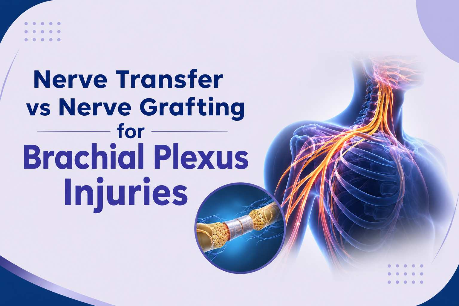 Nerve transfer vs nerve grafting for brachial plexus injuries