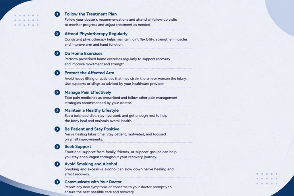 Tips to support recovery after brachial plexus injury repair in Thrissur